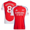 Maillot de Supporter Arsenal Odegaard 8 Domicile 2024-25 Pour Homme